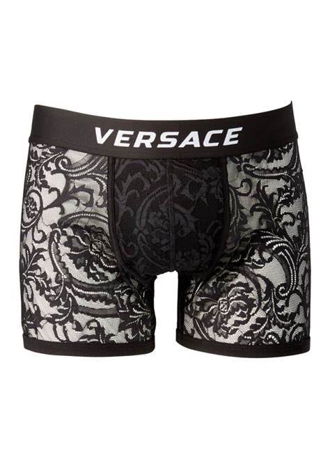 versace men's lace mesh boxer briefs|Versace boxer shortsword.